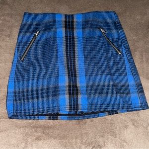 Gap Wool Plaid Skirt
